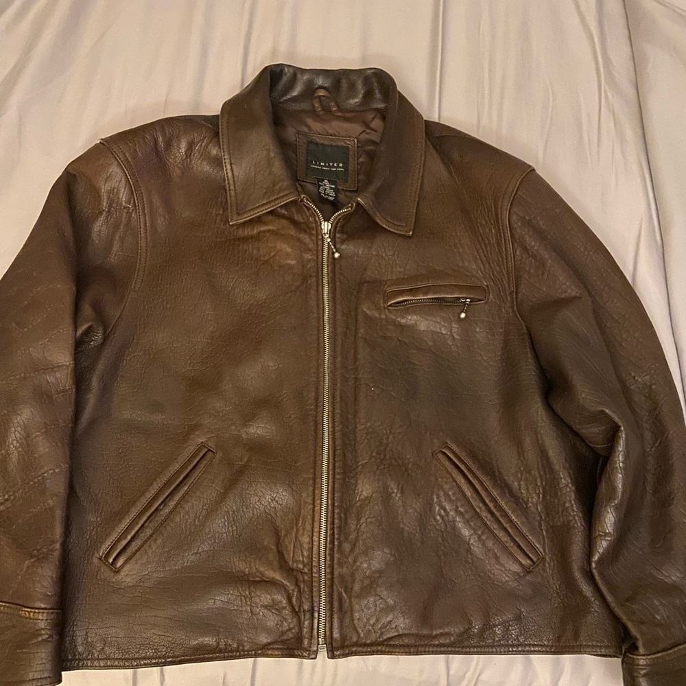 THE LIMITED- 100% Leather Jacket